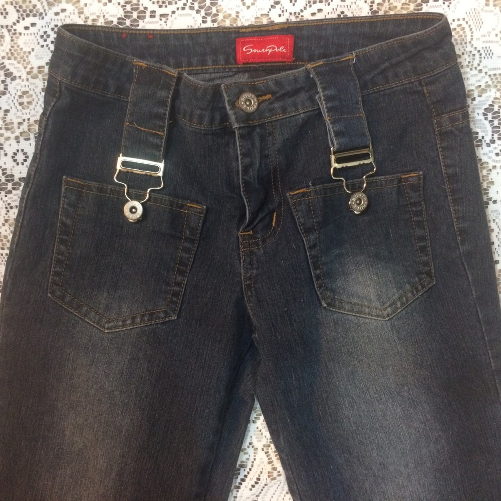 South Pole dark wash jeans retro style size 3 - Picture 6 of 8
